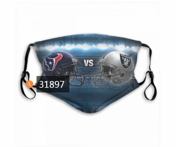 NFL Oakland Raiders 552020 Dust mask with filter